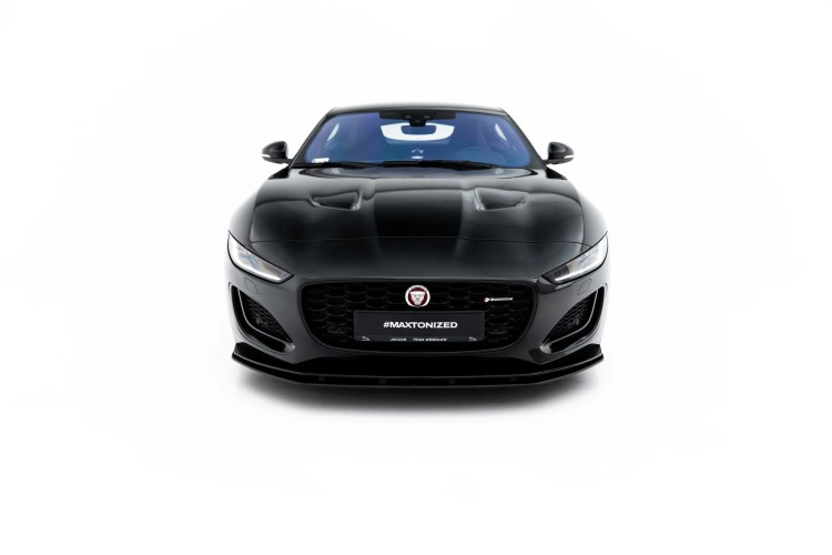 Street Pro Μπροστινός Splitter Jaguar F-Type X152 Facelift 2