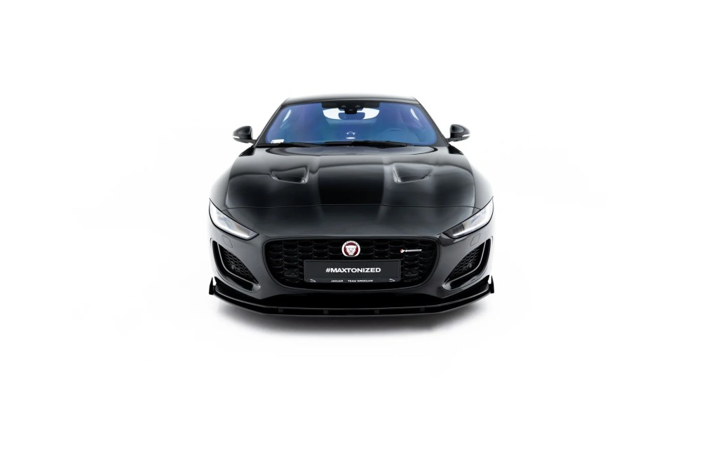 Street Pro Front Splitter + Flaps Jaguar F-Type X152 Facelift 2
