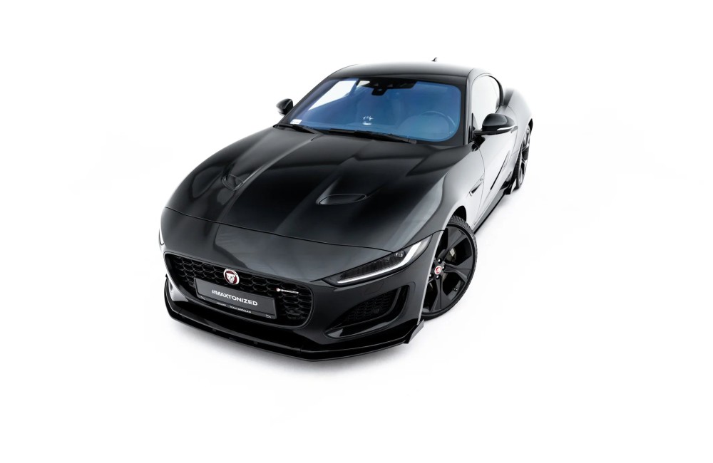 Street Pro Front Splitter + Flaps Jaguar F-Type X152 Facelift 2
