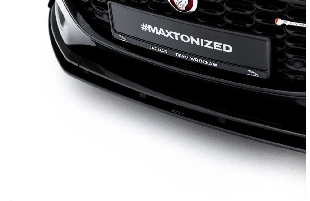 Street Pro Front Splitter + Flaps Jaguar F-Type X152 Facelift 2
