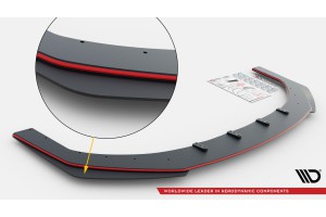 Street Pro Front Splitter + Flaps Jaguar F-Type X152 Facelift 2