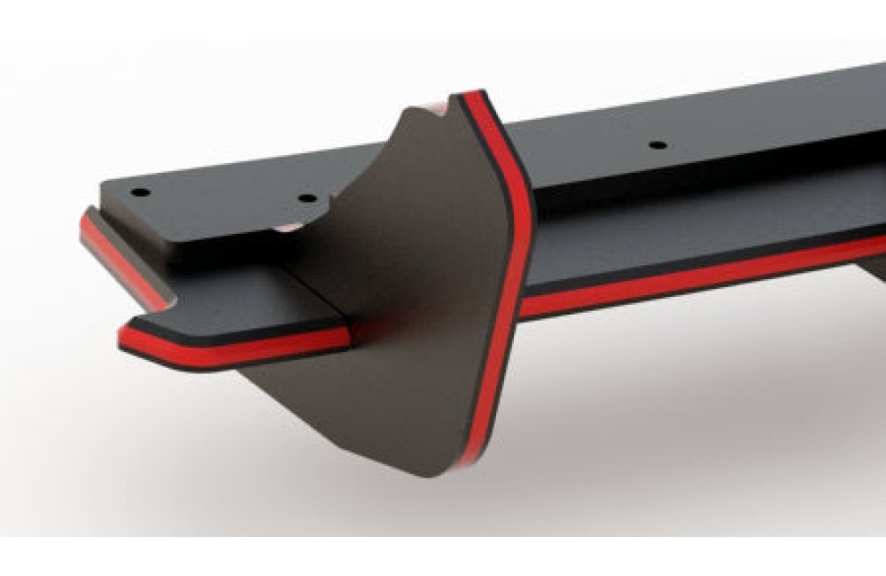 Street Pro Rear Diffuser Jaguar F-Type X152 Facelift 2