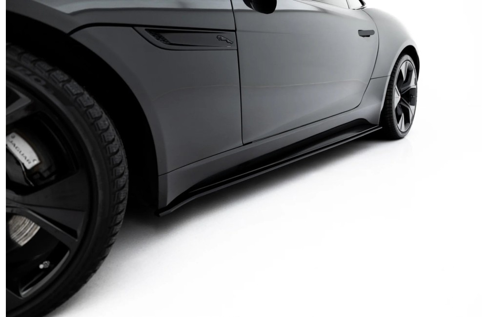 Street Pro Side Skirts Diffusers Jaguar F-Type X152 Facelift 2
