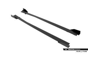Street Pro Side Skirts Diffusers + Flaps Jaguar F-Type X152 Facelift 2