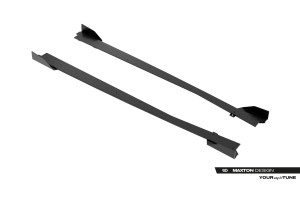 Street Pro Side Skirts Diffusers + Flaps Jaguar F-Type X152 Facelift 2