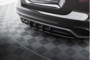 Street Pro Rear Diffuser Jaguar XE X760 Facelift - Black