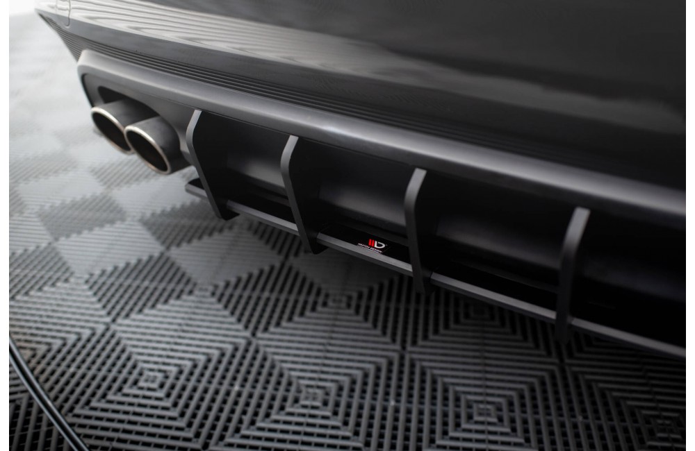 Street Pro Rear Diffuser Jaguar XE X760 Facelift - Black