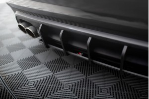 Street Pro Rear Diffuser Jaguar XE X760 Facelift - Black