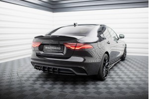 Street Pro Rear Diffuser Jaguar XE X760 Facelift - Black