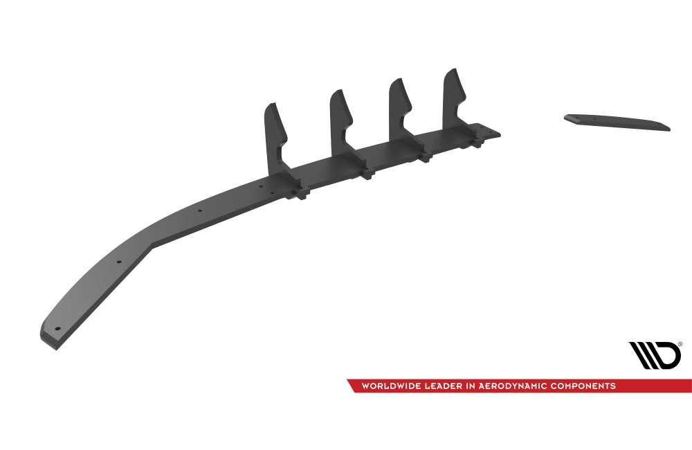 Street Pro Rear Diffuser Jaguar XF R-Sport Mk2 - Black