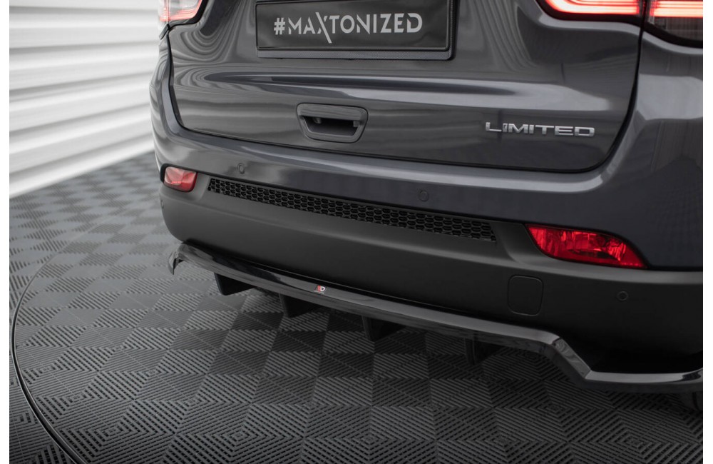 Rear Splitter (with vertical bars) Jeep Compass Limited Mk2 Facelift