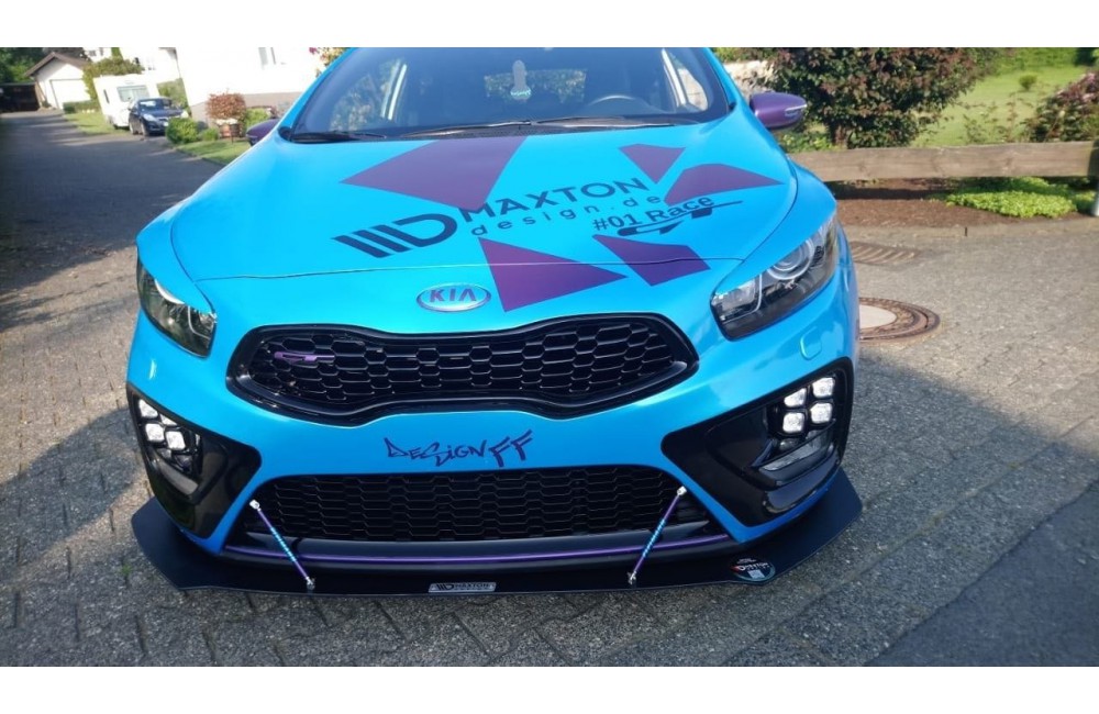 FRONT RACING SPLITTER KIA CEED / PRO CEED GT MK2 FRONT RACING SPLITTER KIA CEED / PRO CEED GT MK2