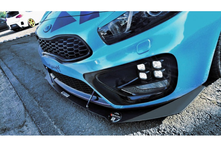 FRONT RACING SPLITTER KIA CEE'D / PRO CEE'D GT MK2