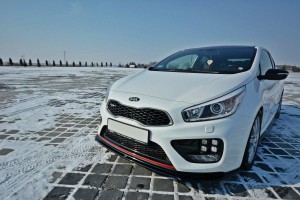 FRONT SPLITTER V.1 KIA CEED / PRO CEED GT MK2
