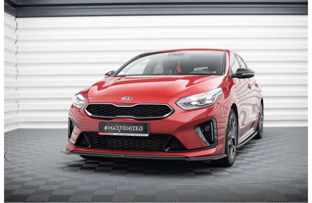 Front Splitter V.2 Kia Ceed GT / GT-Line Mk3 / Proceed Mk1