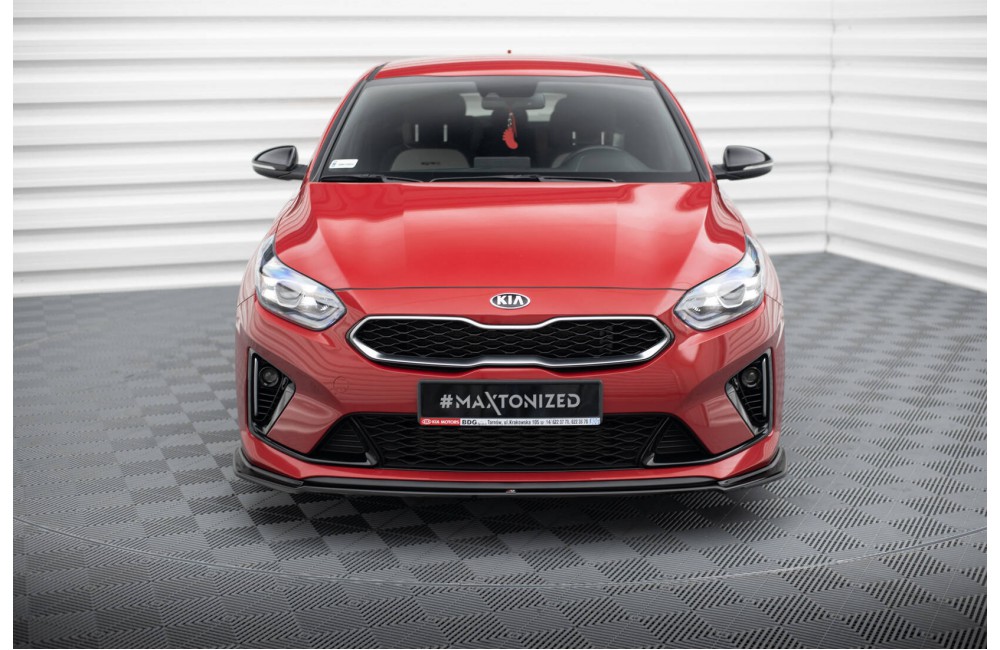 Front Splitter V.2 Kia Ceed GT / GT-Line Mk3 / Proceed Mk1