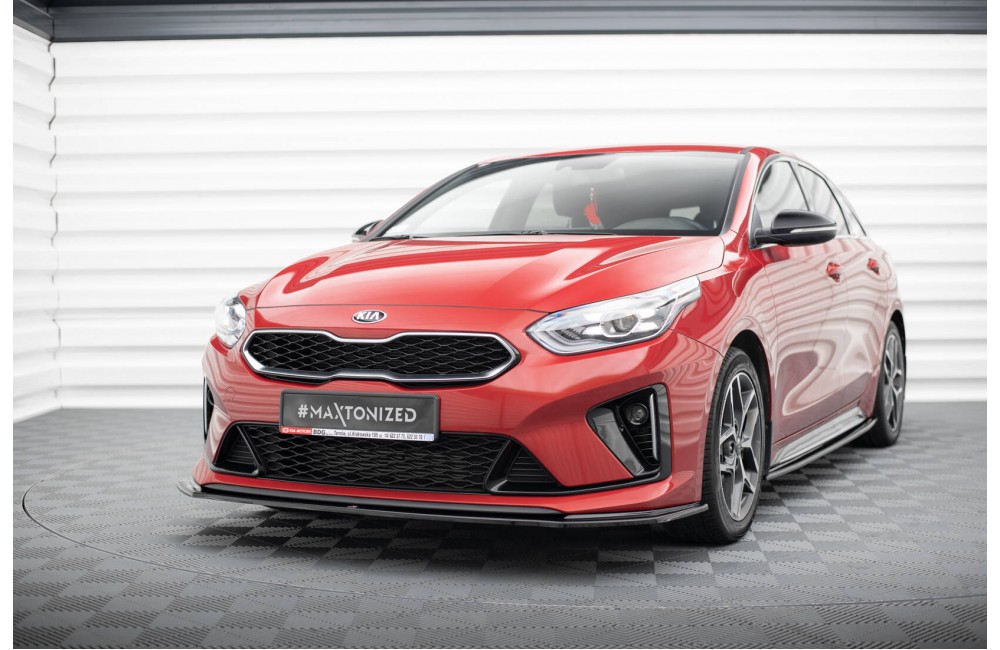 Front Splitter V.3 Kia Ceed GT / GT-Line Mk3 / Proceed Mk1