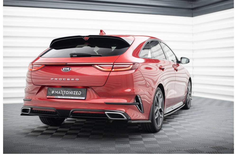 Rear Side Splitters Kia ProCeed GT / GT-Line Mk1