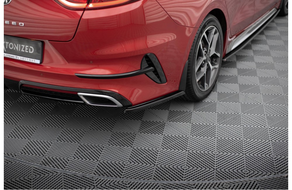 Rear Side Splitters Kia ProCeed GT / GT-Line Mk1