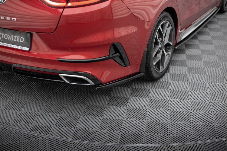 Πίσω Πλευρικοί Splitters Kia ProCeed GT / GT-Line Mk1