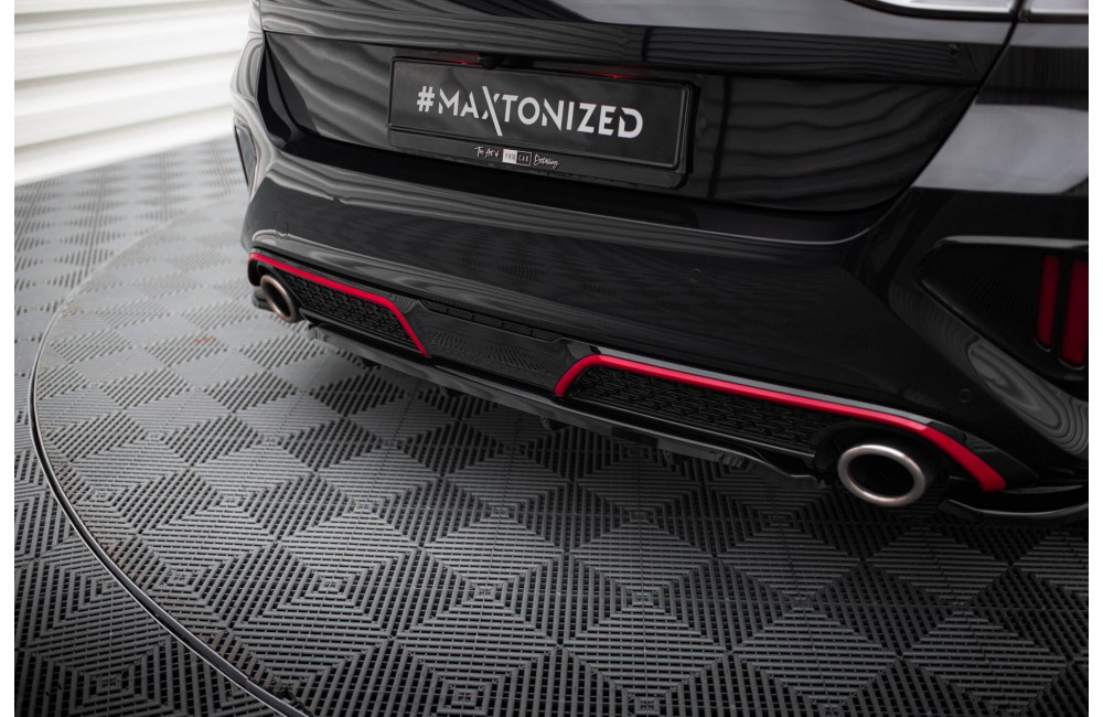 Rear Splitter (with vertical bars) Kia Ceed GT Mk3 Facelift