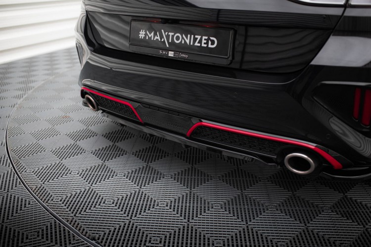 Πίσω Splitter (με κάθετες ράβδους) Kia Ceed GT Mk3 Facelift