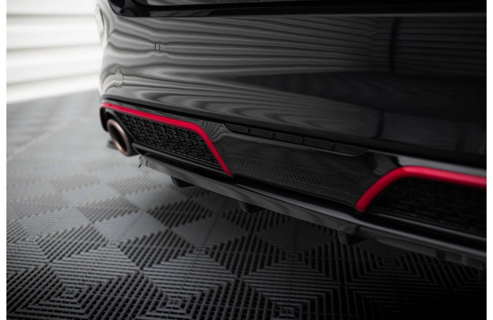 Rear Splitter (with vertical bars) Kia Ceed GT Mk3 Facelift