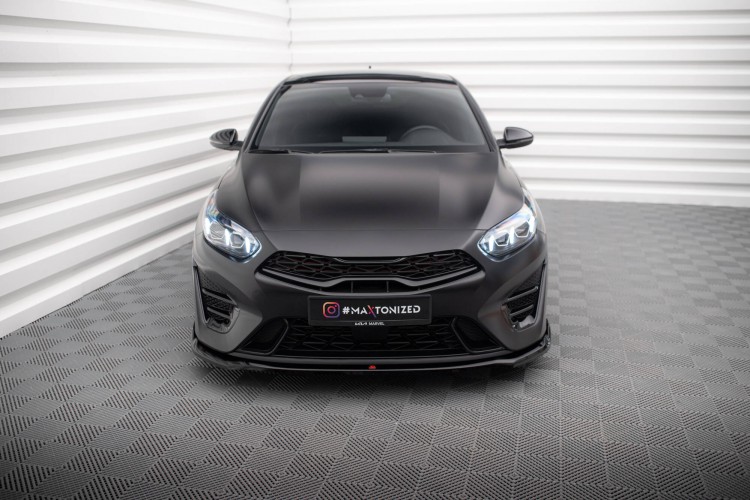 Μπροστινός Splitter V.1 Kia Proceed GT Mk3 Facelift / Ceed GT / GT - Line Mk1 Facelift