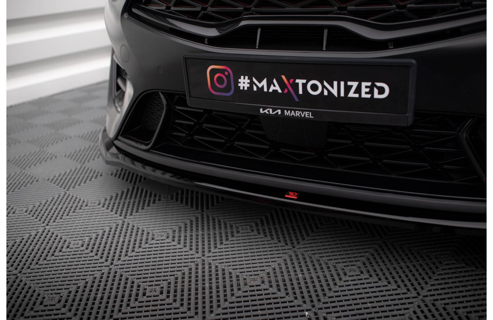Front Splitter V.1 Kia Proceed GT Mk3 Facelift / Ceed GT / GT - Line Mk1 Facelift
