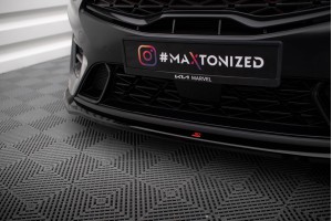 Front Splitter V.1 Kia Proceed GT Mk3 Facelift / Ceed GT / GT - Line Mk1 Facelift