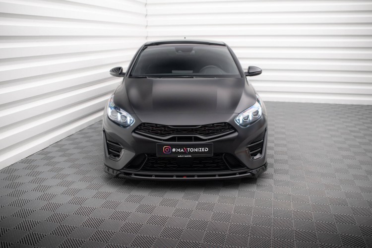 Μπροστινός Splitter V.2 Kia Proceed GT Mk3 Facelift / Ceed GT / GT - Line Mk1 Facelift