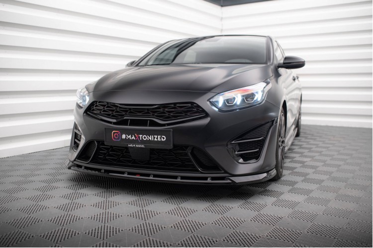 Μπροστινός Splitter V.2 Kia Proceed GT Mk3 Facelift / Ceed GT / GT - Line Mk1 Facelift