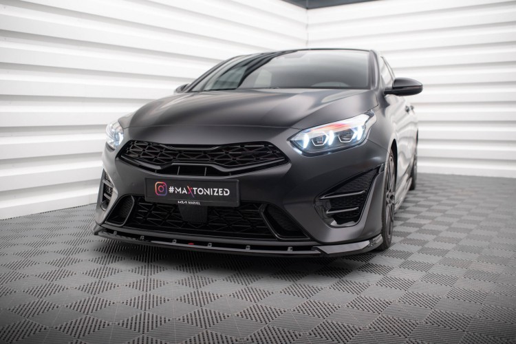 Μπροστινός Splitter V.2 Kia Proceed GT Mk3 Facelift / Ceed GT / GT - Line Mk1 Facelift