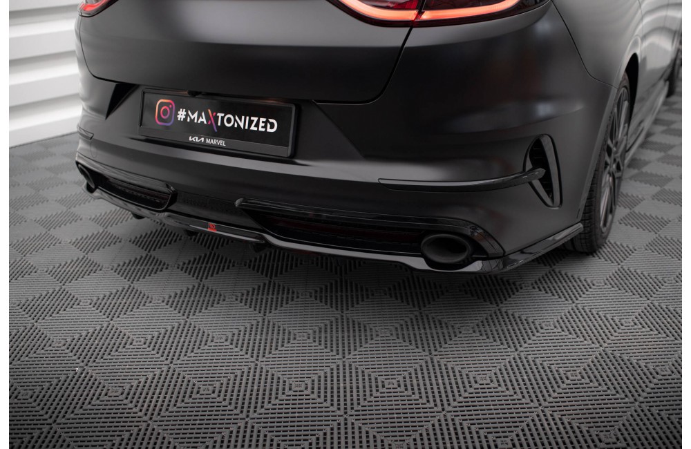 Rear Splitter (with vertical bars) Kia Proceed GT Mk1 Facelift