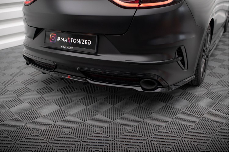 Πίσω Splitter (με κατακόρυφες ράβδους) Kia Proceed GT Mk1 Facelift
