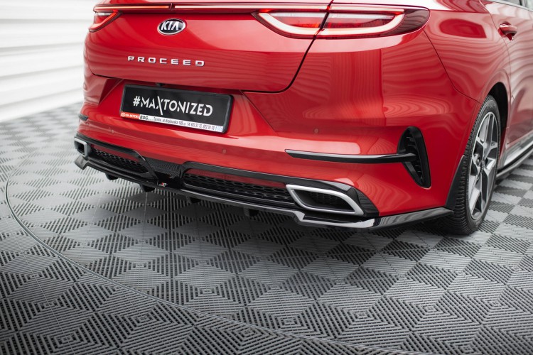 Οπίσθιο Splitter (με κατακόρυφες ράβδους) Kia ProCeed GT-Line Mk1
