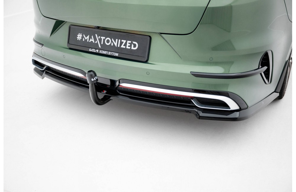 Rear Splitter (with vertical bars) Kia Proceed GT-Line Mk1 Facelift
