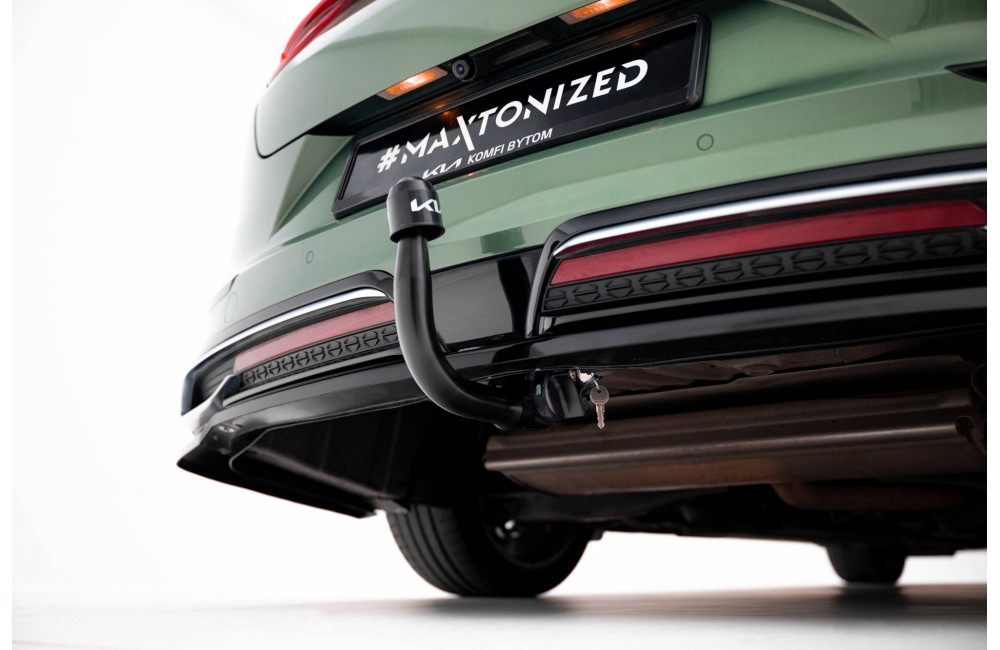 Rear Splitter (with vertical bars) Kia Proceed GT-Line Mk1 Facelift