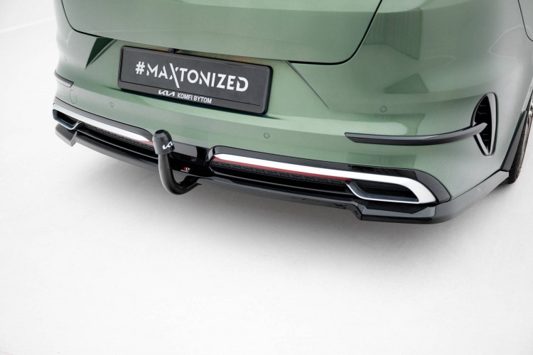 Πίσω Splitter (με κατακόρυφες ράβδους) Kia Proceed GT-Line Mk1 Facelift