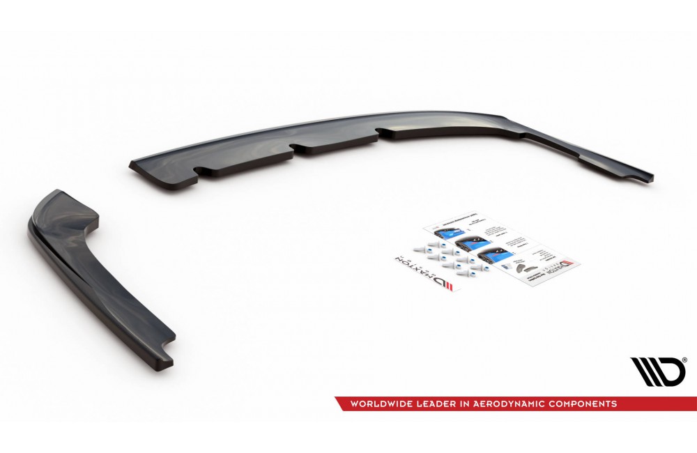 Rear Side Splitters Kia Optima Mk4