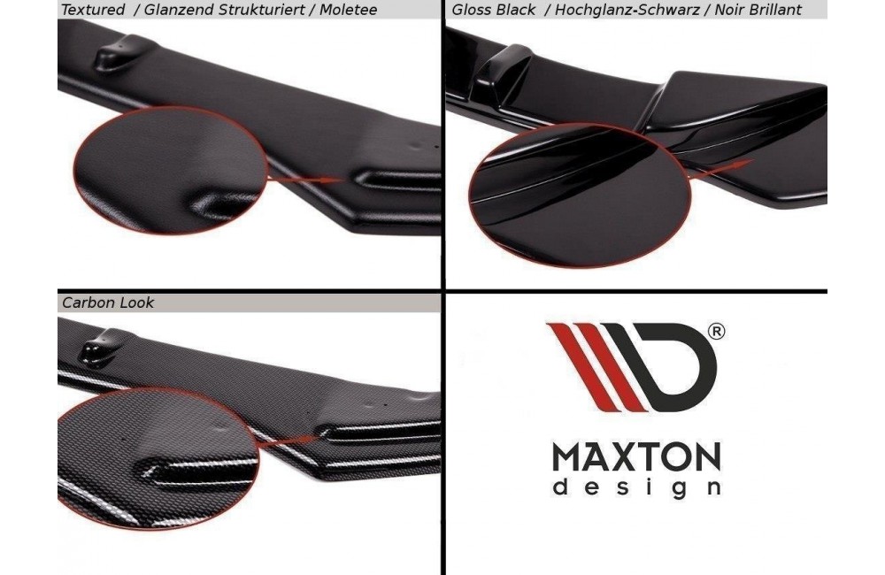 FRONT SPLITTER V.2 Kia Stinger GT / GT-Line / Standard Mk1