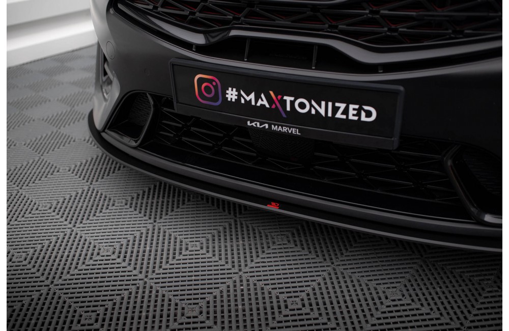 Street Pro Front Splitter Kia Proceed GT Mk3 Facelift / Ceed GT / GT - Line Mk1 Facelift  - Black