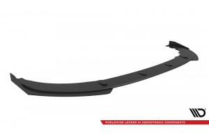 Street Pro Front Splitter + Flaps Kia Proceed GT Mk3 Facelift / Ceed GT / GT - Line Mk1 Facelift  - Black + Gloss Flaps