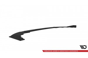 Street Pro Front Splitter + Flaps Kia Proceed GT Mk3 Facelift / Ceed GT / GT - Line Mk1 Facelift  - Black + Gloss Flaps