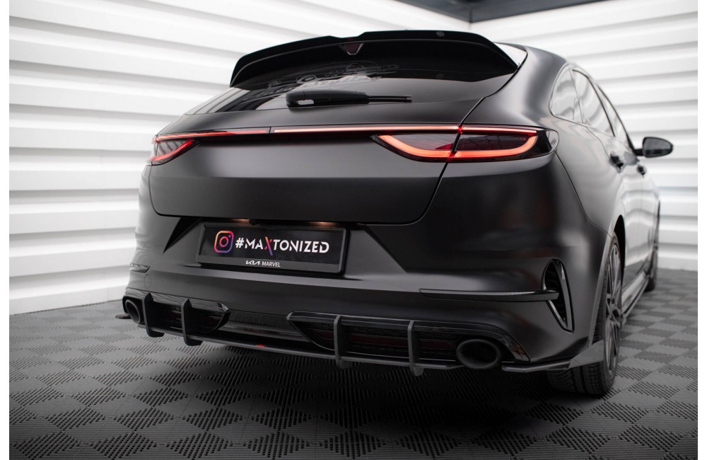 Street Pro Rear Diffuser Kia Proceed GT Mk1 Facelift - Black