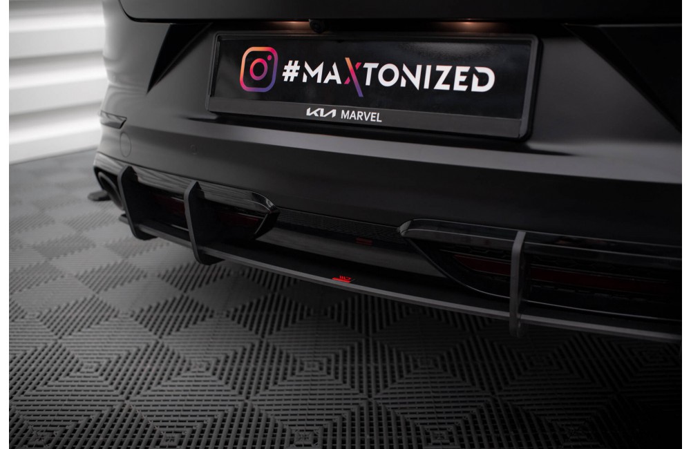 Street Pro Rear Diffuser Kia Proceed GT Mk1 Facelift - Black