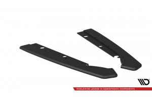 Street Pro Rear Side Splitters Kia Proceed GT Mk1 Facelift - Black