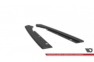 Street Pro Rear Side Splitters Kia Proceed GT Mk1 Facelift - Black