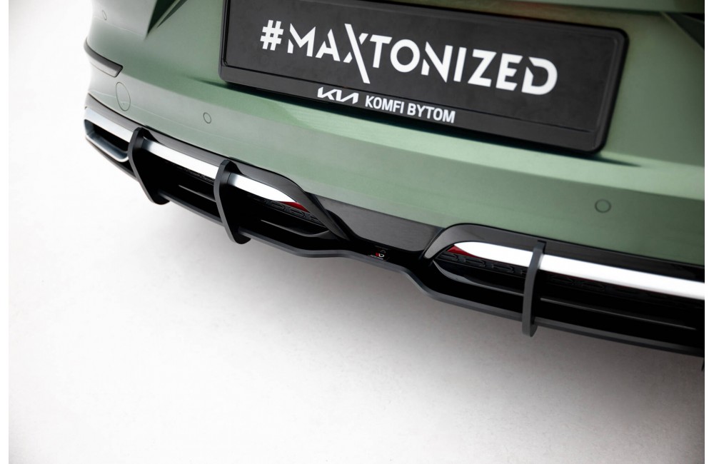 Street Pro Rear Diffuser Kia Proceed GT-Line Mk1 Facelift - Black