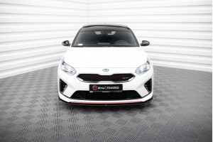Street Pro Front Splitter Kia Ceed GT Mk3 / Proceed Mk1 - Black